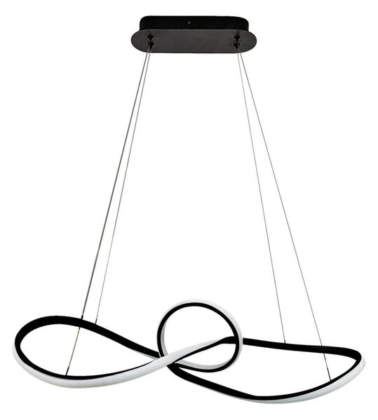 LED Lestenec na vrvici MARCO LED/42W/230V črna