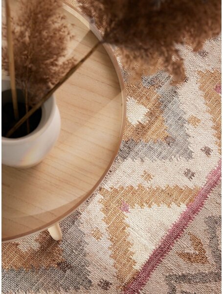 Kremno bela ročno tkana preproga iz jute 120x170 cm Roya Imani – Elle Decoration
