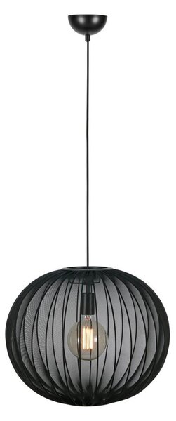 Markslöjd 108791 - Lestenec na vrvici FORENCE 1xE27/40W/230V pr. 50 cm črna