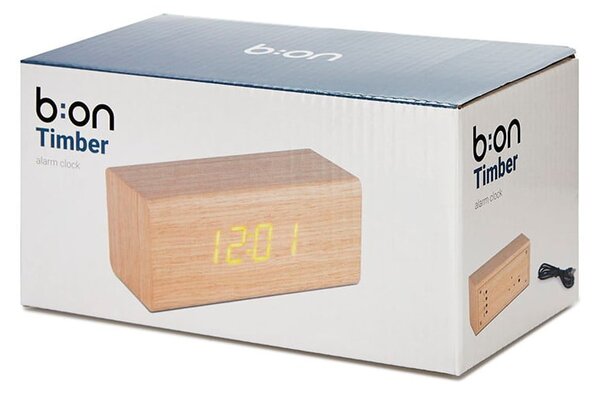 Digitalna namizna budilka Timber – Balvi