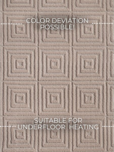 Bež preproga 120x170 cm Perles Tourmaline – Elle Decoration