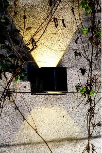 Brilagi - LED Solarna stenska svetilka s senzorjem SOLAR CUBE LED/2W/3,2V IP54