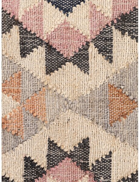 Siva ročno tkana preproga iz jute 80x150 cm Roya Parsa – Elle Decoration