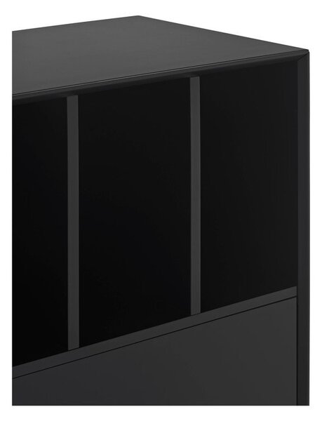 Črna komoda 166x98x45 cm Platt – Teulat