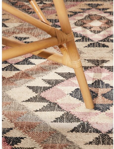 Siva ročno tkana preproga iz jute 80x150 cm Roya Parsa – Elle Decoration