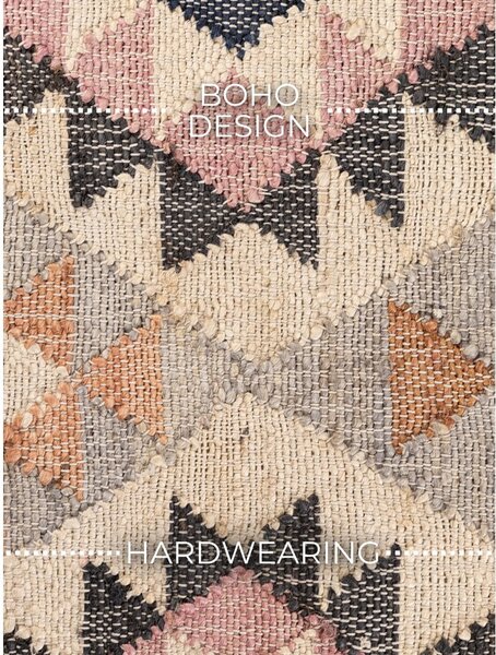 Siva ročno tkana preproga iz jute 80x150 cm Roya Parsa – Elle Decoration