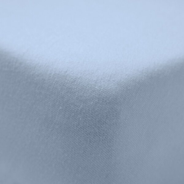 Svetlo modra napenjalna flanelna rjuha 135x190 cm Brushed – Catherine Lansfield