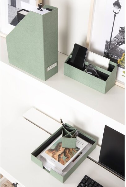 Kartonasti organizatorji v kompletu 4 ks Hugo Canvas Paper Laminate – Bigso