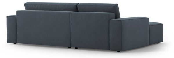 Modra raztegljiva kotna sedežna garnitura (levi kot) Jodie – Micadoni Home