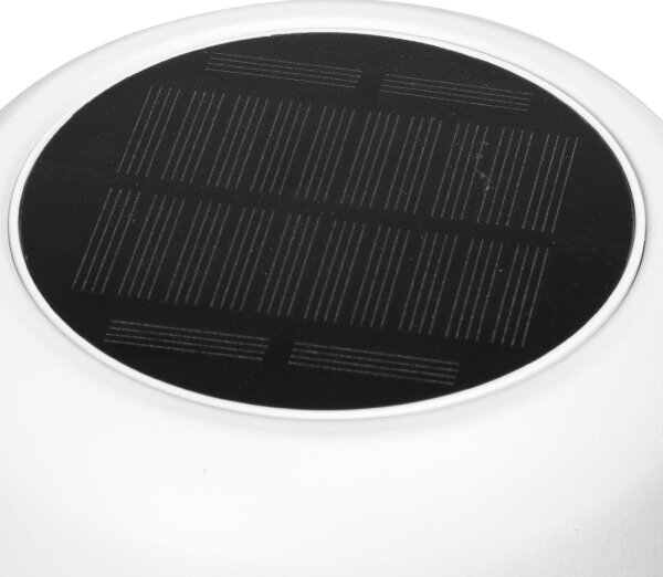 Aigostar - LED Solarna zatemnitvena polnilna svetilka LED/3W/5V 2200mAh bela IP54