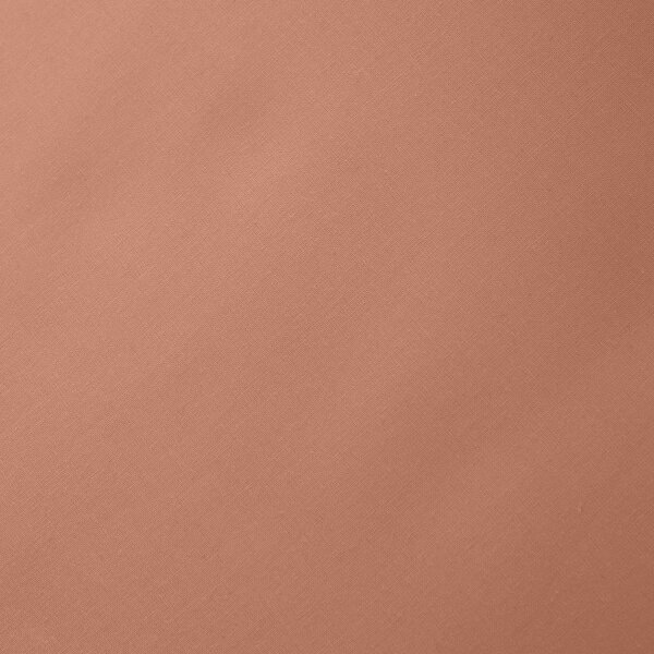 Napenjalna rjuha iz bombažnega perkala v barvi terakote 90x190 cm Cotton Percale – Bianca