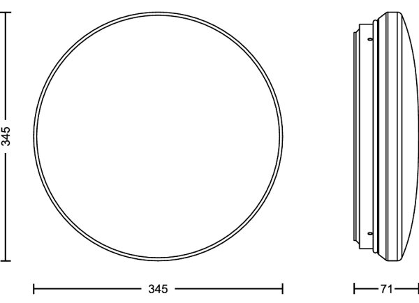 Philips - LED Stropna svetilka s senzorjem ACUNA LED/21W/230V 2700K