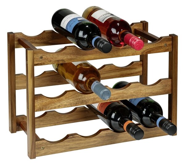 Leseno stojalo za vino število steklenic 12 Fondi – Wenko