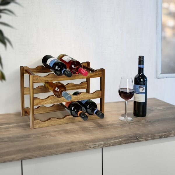 Leseno stojalo za vino število steklenic 12 Fondi – Wenko