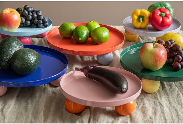 Kovinski pladenj ø 25 cm Double Funky – PT LIVING