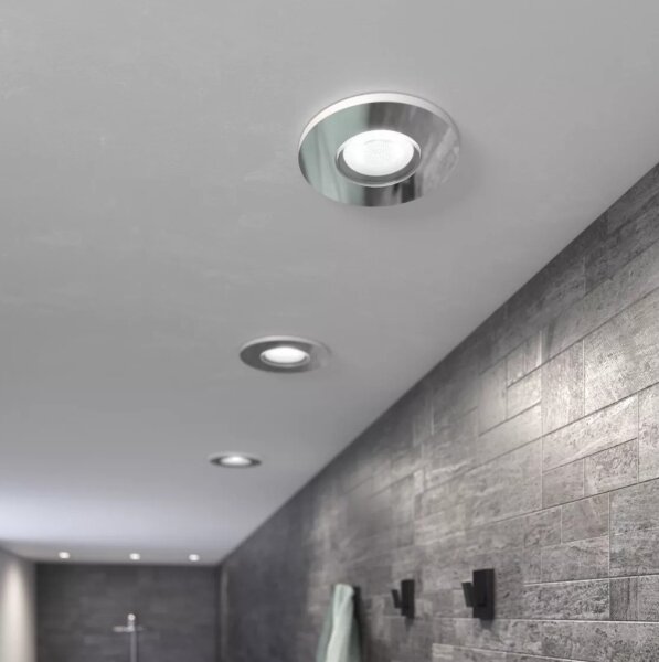 Philips-SET 3xLED Zatemnitvena svetilka Hue ADORE BATHROOM 1xGU10/4,2W/230V IP44