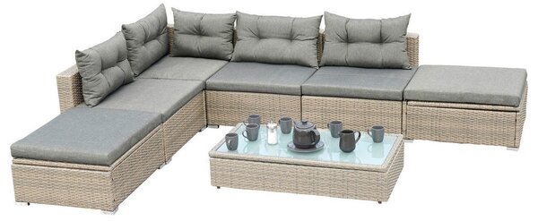 LOUNGE GARNITURA jeklo