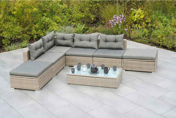 LOUNGE GARNITURA jeklo