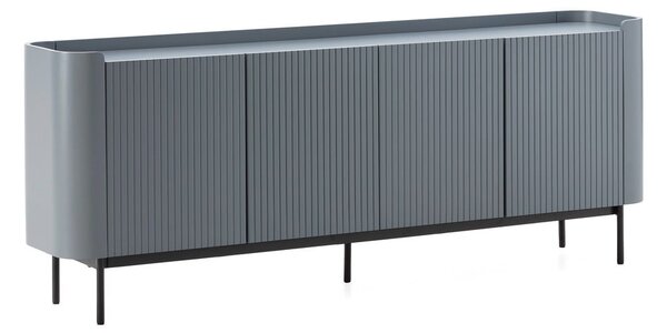 Prašno modra komoda 200x80x40 cm Willa – MOME