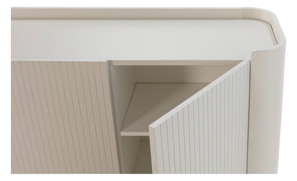 Kremno bela komoda 200x80x40 cm Willa – MOME