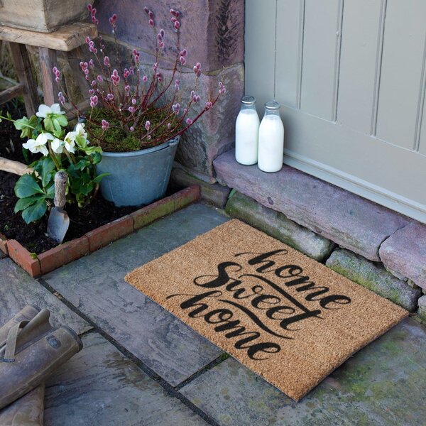 Predpražnik iz kokosovih vlaken 40x60 cm Home Sweet Home – Artsy Doormats