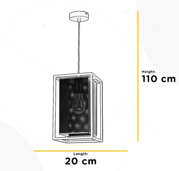 ONLI - Lestenec na vrvici MALIK 1xE27/22W/230V zlata/črna