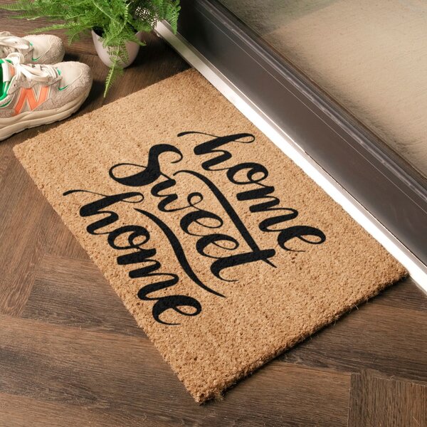 Predpražnik iz kokosovih vlaken 40x60 cm Home Sweet Home – Artsy Doormats