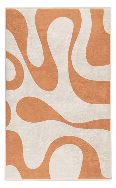 Oranžna pralna preproga 160x230 cm Caramel Latte – Mila Home