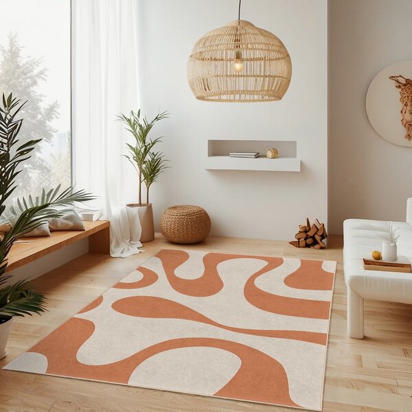 Oranžen pralen tekač 60x230 cm Caramel Latte – Mila Home