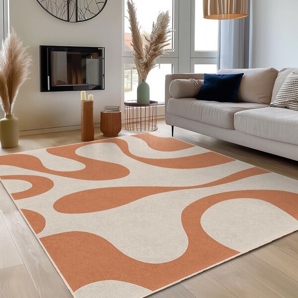 Oranžen pralen tekač 60x230 cm Caramel Latte – Mila Home