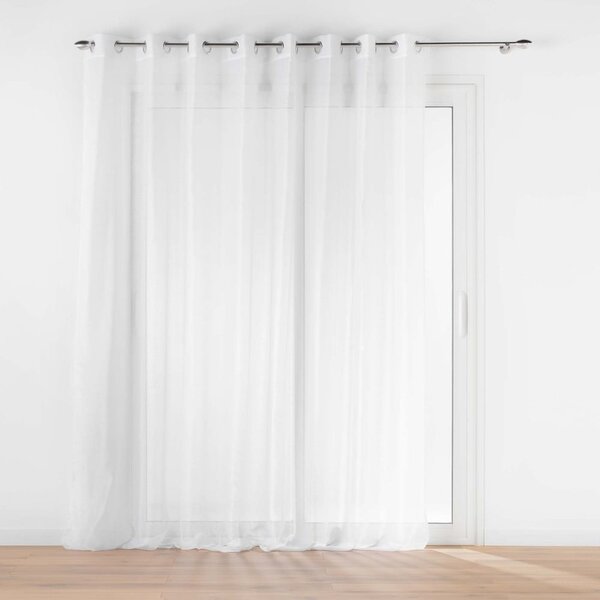 Bela prosojna zavesa iz tančice 300x240 cm Lissea – douceur d'intérieur