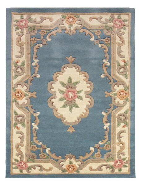 Modra volnena preproga Flair Rugs Aubusson, 150 x 240 cm