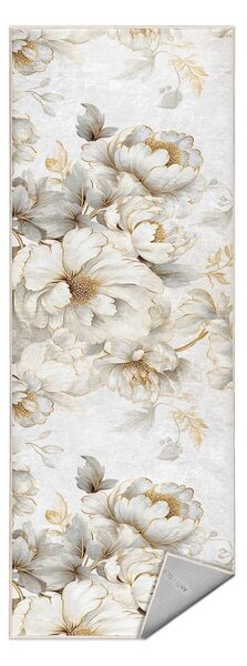 Kremno bel pralen tekač 80x200 cm Soft and Gentle – Mila Home