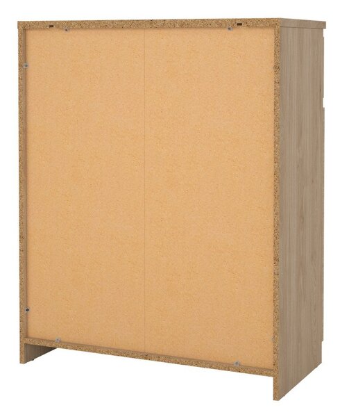 Komoda v hrastovem dekorju 80x100x40 cm Naia – Tvilum