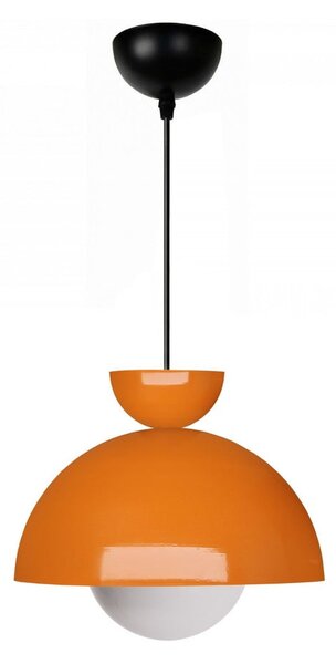 Oranžna viseča svetilka s kovinskim senčilom ø 25 cm Arta – Opviq lights