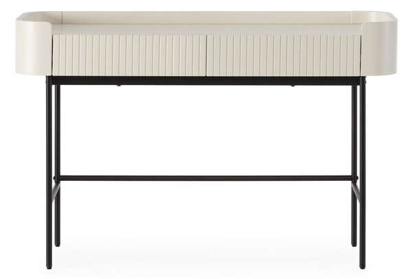 Kremno bela stranska mizica 40x120 cm Willa – MOME