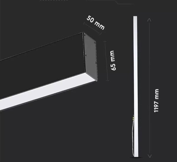 LED Lestenec na vrvici SAMSUNG CHIP LED/40W/230V 3000K/4000K/6400K