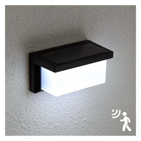 Brilagi - LED Solarna stenska svetilka s senzorjem BRICK LED/12W/5,5V IP65