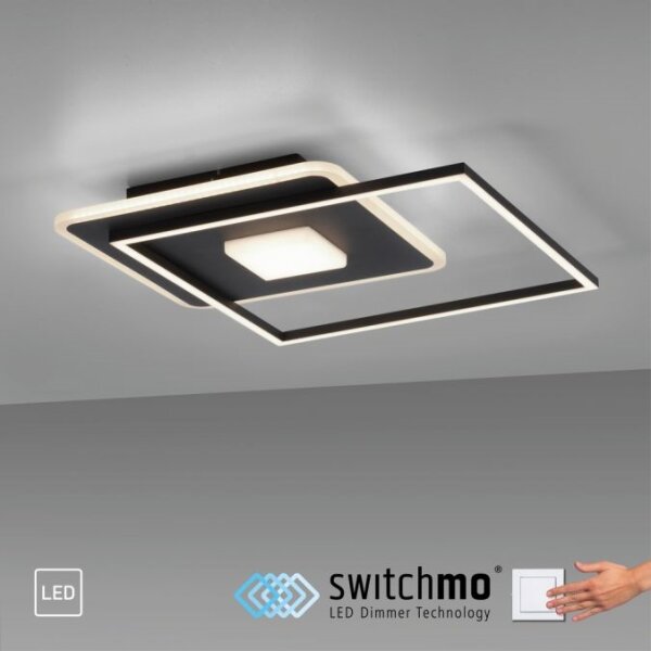 JUST LIGHT. 15045-18 - LED Zatemnitvena stropna svetilka DOMINO LED/26W/230V