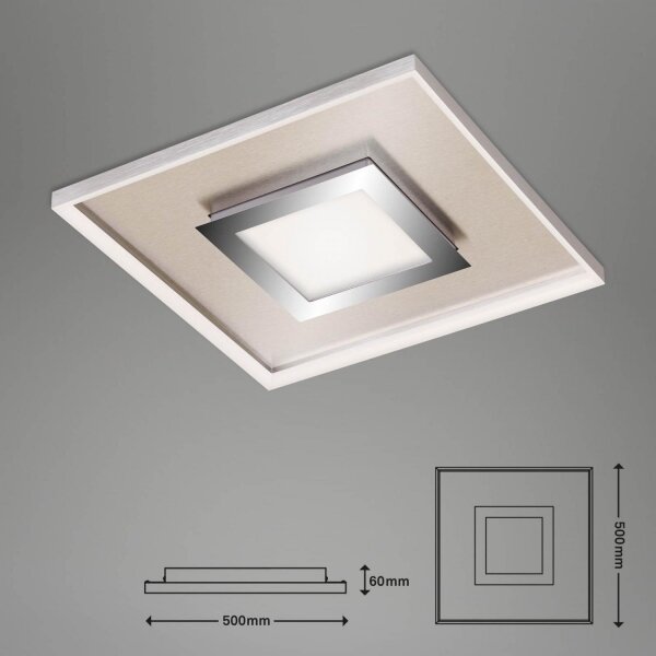 Briloner 3641-012 - LED Zatemnitvena svetilka FRAME LED/30W/230V 2700-6500K + Daljinski upravljalnik