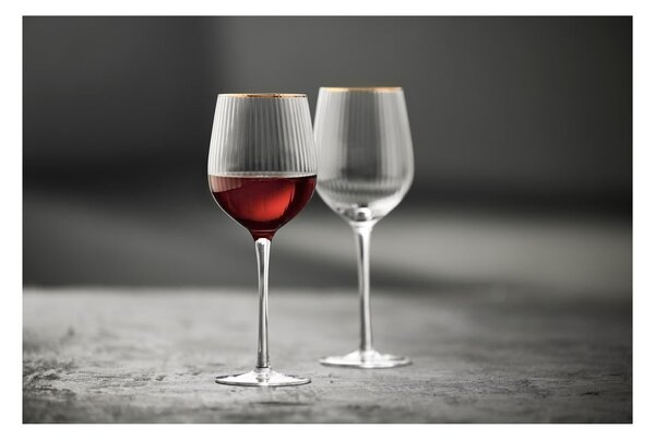 Kozarci v kompletu 4 ks za vino 300 ml Palermo – Lyngby Glas
