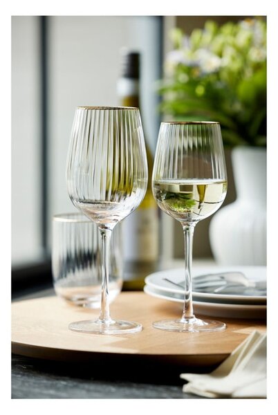 Kozarci v kompletu 4 ks za vino 300 ml Palermo – Lyngby Glas