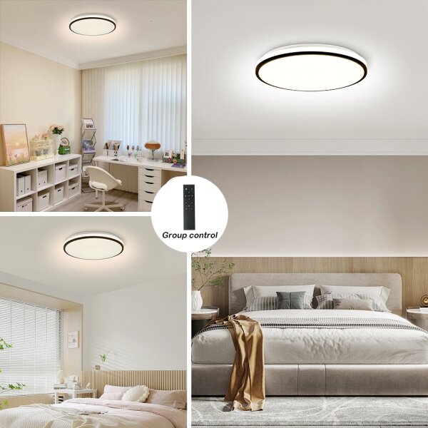 Brilagi - LED Zatemnitvena svetilka SMART LED/36W/230V pr. 45 cm Wi-Fi Tuya + Daljinski upravljalnik