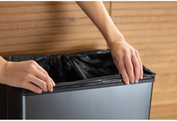Moder koš za smeti na dotik iz reciklirane plastike 54 l Verto High – Curver