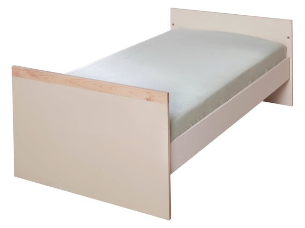 Bež/naravna otroška posteljica z nastavljivo višino 70x140 cm Jil – Roba