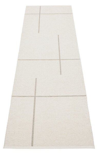 Kremno bel zunanji in notranji tekač 70x270 cm Fred Linen – Pappelina