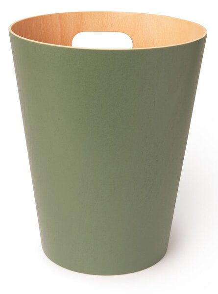 Zelen koš za smeti za pisarno 7,5 l Woodrow – Umbra