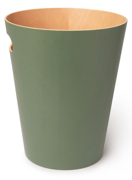 Zelen koš za smeti za pisarno 7,5 l Woodrow – Umbra