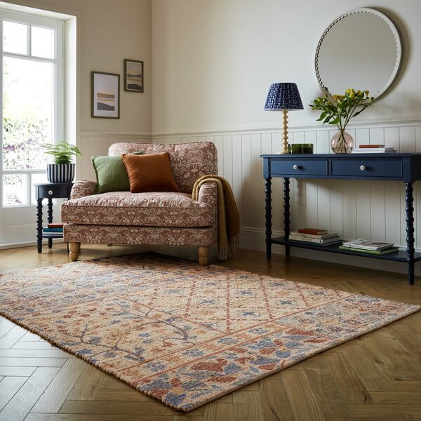 Ročno tkana preproga iz mešanice jute v naravni barvi 160x230 cm Taylor Patchwork – Flair Rugs