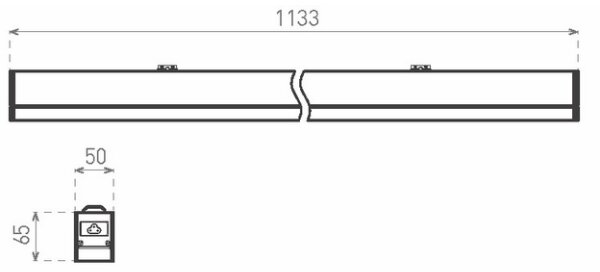 Greenlux GXPR068 - LED Fluorescenčna svetilka PROFI LINEAR II LED/36W/230V 4000K